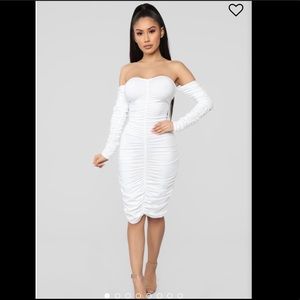 Fashionnova White dress